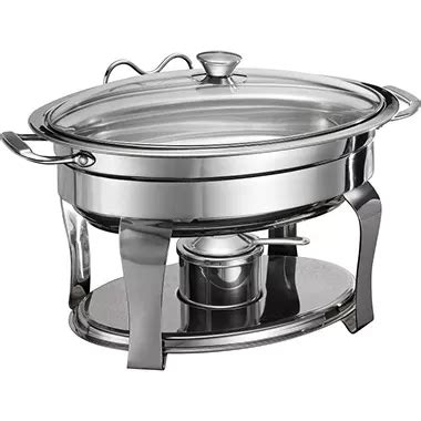 Chafing dish sams club - 4-Station Commercial/Residential Buffet Server/Warming Tray Combination. Model # PT4BM-42B110VLRI8V1. 1. • It comes with comes with two 1/3 pans and two 1/6 pans for 14.8 Qt capacity, temperature Range is 30-85 centigrade. • It is constructed with heavy-duty 304 stainless steel, creating robust sturdiness, durability, and longevity. 
